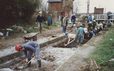 Hollingwood Lock in 1991