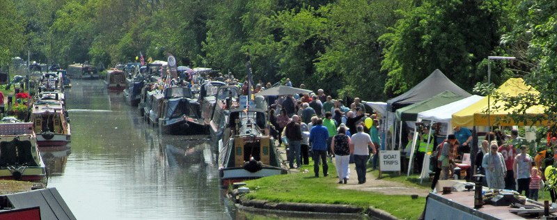 Norbury festival towpath 2016